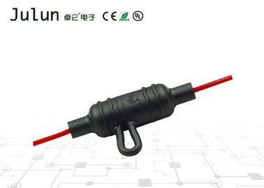 Caixa tubular impermeável do fusível da luz de sinal do suporte do fusível da conexão do assento 6*30mm da segurança