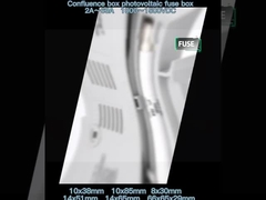 Fusível do picovolt da caixa do combinador