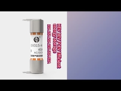 Fusível redondo EV315-H-3EB 10A 15A 20A 30A 40A 50A 500VDC do veículo elétrico do tubo do veículo de estrada de EVS
