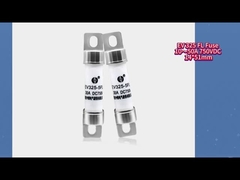 Fusível de veículo elétrico EV325 5FL 10A 16A 20A 25A 32A 40A 750VDC EV Tipo aparafusado Fusíveis para veículos rodoviários V