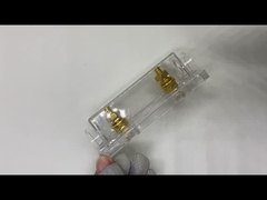 M5 Suporte de fusível de automóvel de aço inoxidável com liga de zinco ABS