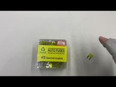 Fusíveis de lâmina automática 40A 32V feitos de PA66 latão para carros SUV caminhões