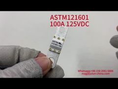 Fusíveis de veículos em cerâmica 100A 125VDC 20KA Capacidade de ruptura FUSOS