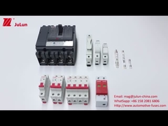 20A 1000DC 10*38 Fusíveis cerâmicos gPV Voltagem nominal Portador de fusível fotovoltaico tubular de alta tensão