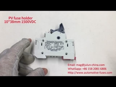 Cadeira de fractantes 1500VDC 32A Portador de fusível fotovoltaico 14X51 TSA1451-B Série UL