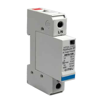 O protetor de impulso da C.A. DS11-400 cumpre com os padrões do EN 61643-11 do IEC 61643-11