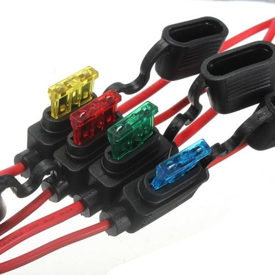 Soquete médio do fusível do automóvel, fusível de tamanho médio longo Seat de 1.9cm