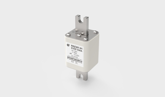 desempenho excelente rápido da C.C. do fusível RSZ307-01-EVZE do veículo elétrico cerâmico de 630A 750VDC