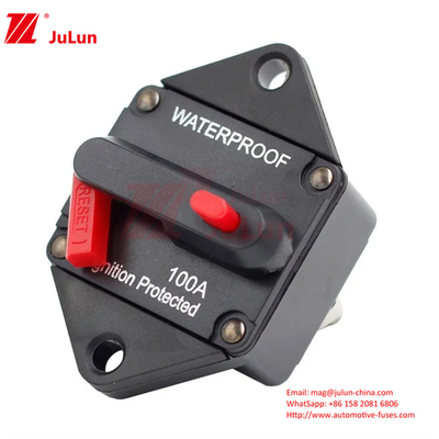 300A RV Interruptor de circuito 48V Motor Fuso Inverter Protector de sobrecarga marinha Reiniciar Interruptor de circuito