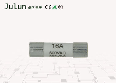 Proteção de circuito cerâmica ativa rápida 16a do fusível do contra-ataque 600vAc/500vDc