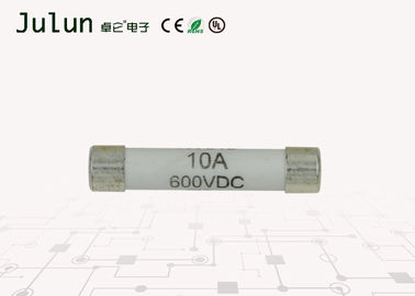 circuito de proteção cerâmico 6mm x 30mm do fusível do tubo da C.C. 600v fusível cerâmico de 10 ampères