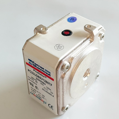Ferraz D300084 Fusíveis de veículo de cerâmica original 1250A 690V 200KA corrente de falha dc