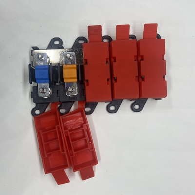 Porta-fusíveis para navios a motor com design à prova de poeira Logotipo personalizado Disponível Opções de cor vermelha e preta