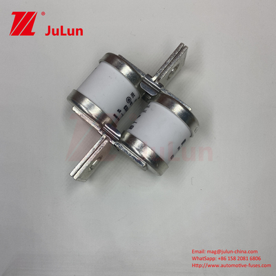 690V Cerâmica Automotive Fuses M6/M8 Twin Plate Flat Bolto Tipo 0,43kg Solução de fusível de trabalho pesado