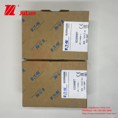 BUSSMANN 630MMT 690V Cerâmica Copper Automotive Fuses M6/M8 Instalação 630A Fuso de segurança de corrente elétrica