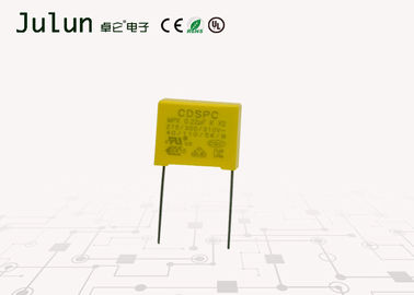 O peso leve metalizou a série do capacitor 0.22µF 224K X2 do filme de poliéster para o uso geral