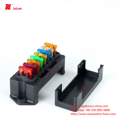 Dimensões externas Norma UE UL 30A-500A Proprietário de fusível de parafuso Caixa de fusíveis Proteção de circuito automotivo Proprietário de fusível de nylon