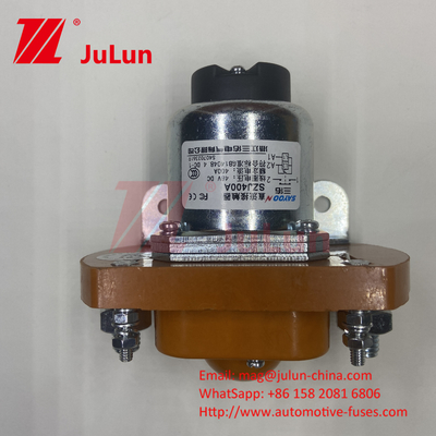 DC 12-80V Comutador de grande corrente desligar parafuso montado 200A 1P bobina Voltagem nominal: DC12 ~ 80V