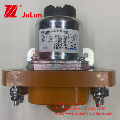 Contactor de corrente contínua MZJ-400A Telecom SZJ400A Veículo elétrico 84V96V150V