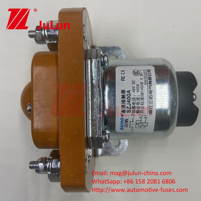 Contactor DC MZJ-50A Bulldozer fábrica de tijolos alta corrente baixa tensão CE FCC