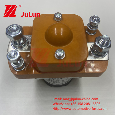 Contactor de corrente contínua Golf Car Scooter MZJ-400A Máquina de cerâmica Triciclo elétrico de alta corrente baixa tensão