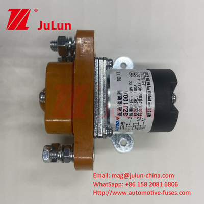 Contactor de corrente contínua CZWH200A-2T Bateria Triciclo Automóvel de turismo SW182