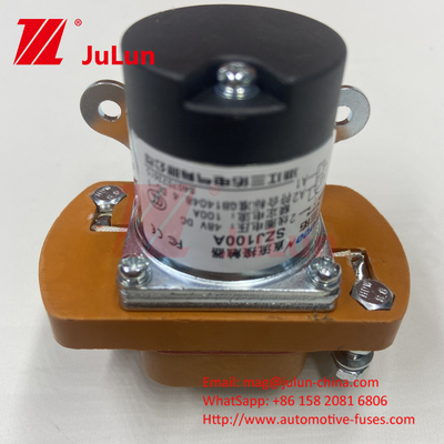 Contactor de corrente contínua automóvel eletromagnético SZJ50A-D SZJ50A MZJ-50A Motor 12V 24V 60V