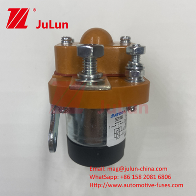 Contactor de corrente contínua automóvel eletromagnético SZJ50A-D SZJ50A MZJ-50A Motor 12V 24V 60V