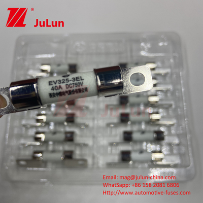 Carregador Ev / Carregamento rápido de veículos elétricos para DC750V Proteção de fusível Carga química e alta temperatura