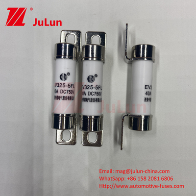 Fusível de choque mecânico 25A 30A 40A 750V Fusível controlado a temperatura para aplicações de veículos elétricos com faixa de funcionamento de -45~125.C