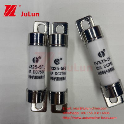 Carregador de bateria para veículos elétricos de automóveis Conversão de potência certificada ISO 15A 30A 25A 750VDC 14x51 50A EV FUSE