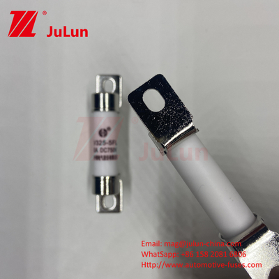 10A-50A Cerâmica de parafuso de montagem de fusíveis automotivos com 20KA capacidade de quebra GB/T31465 30A 40A 50A 750VDC 14 * 51mm EV325