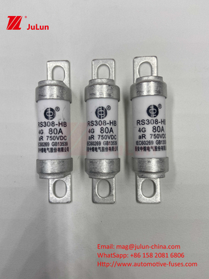 100A80A 750VDC Armazenamento de energia 10A 25A 30A 50AEV Tensão Micro fusível com proteção inteligente para sistema de tração elétrica
