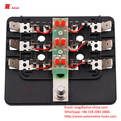 ANS/MIDI 30A-500A Detentor de fusível de contacto de cobre pequeno Conforme à norma UL da UE para reinicialização automática de fusíveis automotivos