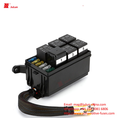 Veículo 30-500AMP Voltagem nominal 32 Certificação UE UL Porta fusível de carro de cobre tipo para parafusos -55~125°C