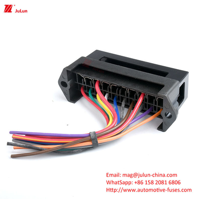 Eu UL Standard ANS Auto Parts Electronic Circuit Protection Terminal Current 32V30A-500A Caixa de fusíveis