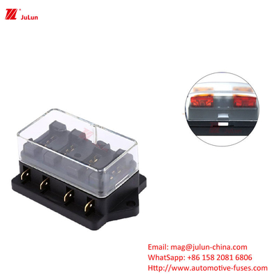 32V 500A Reinicialização manual Peças de automóveis Terminal de proteção de circuito eletrônico Corrente 30-500A Caixa de fusíveis de interruptor de circuito