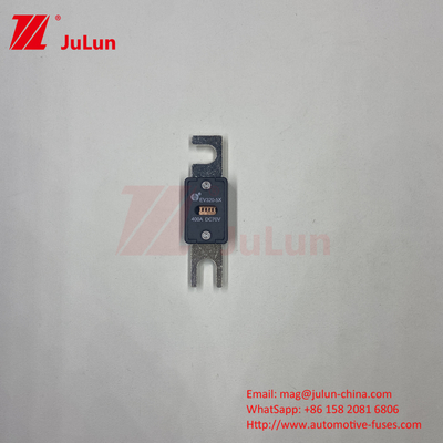 EV320-5X Tubo externo de areia de quartzo 6kA DC EV Fusível de veículo elétrico 125A 70VDC parafuso
