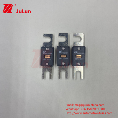 70VDC EV320-5X Voltagem nominal Fusível de veículo elétrico M6 parafusos Tipo 150A