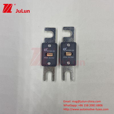 M6 Tipo de parafuso Carro elétrico 70VDC Veículo de energia nova Veículo elétrico fusível 200A EV320 5C