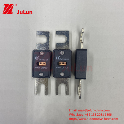 Veículo Elétrico EV320-5X-225A 70VDC Voltagem Fusível Automóvel Para Sistema de Carregamento EV M6 M8