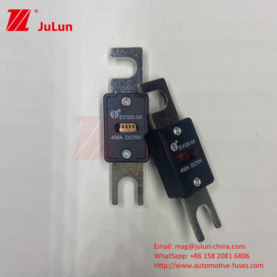 Fusão EV de tensão cerâmica preta EV320-5X-200A-N para veículo elétrico caixa de fusíveis AC DC M6 M8