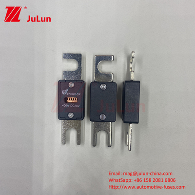 Fusão EV de tensão cerâmica preta EV320-5X-200A-N para veículo elétrico caixa de fusíveis AC DC M6 M8