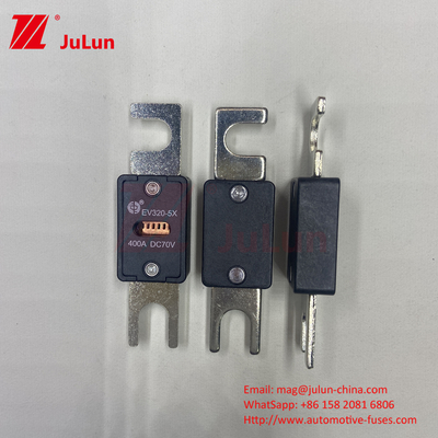 EV320-5X-450A-N 70VDC M6 M8 Fusíveis EV Portáteis Cumprem a Norma ISO8820-5 para Transmissão Automóvel e Sistemas Elétricos