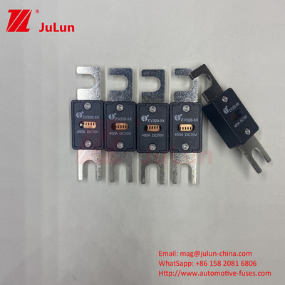 EV320-5C-100A-N 70VDC Parafuso em M6 M8 Tipo de montagem lâmina de carro fusíveis 80-500 Ampere Manter a estabilidade