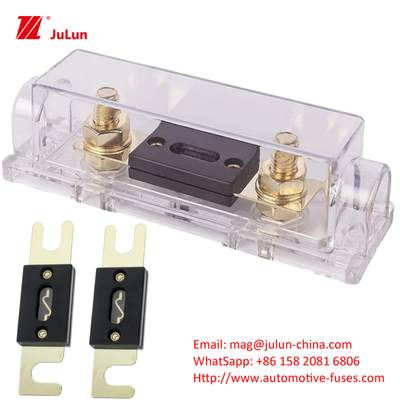Suporte de fusível M6 M8 M10 Suporte de fusível duplo de silicone com parafuso