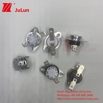 ContrBimetal Disc Snap Ação termostatos KSD301 KSD302 Low Temperature Limited