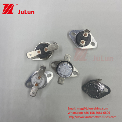 KSD301 Sensor de temperatura do termistor Resistência de baixo circuito ≤ 50mΩ Valor inicial