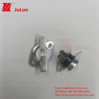Reinicialização automática KSD301 termostato bimetal, interruptor de disco térmico de ação rápida