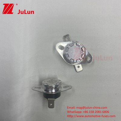 KSD Pin Tipo Metal Expansão Manual Reiniciar KSD301 Bimetal Termostato, Eletrodomésticos Fusível de corte térmico